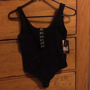 Women’s size small black bodysuit